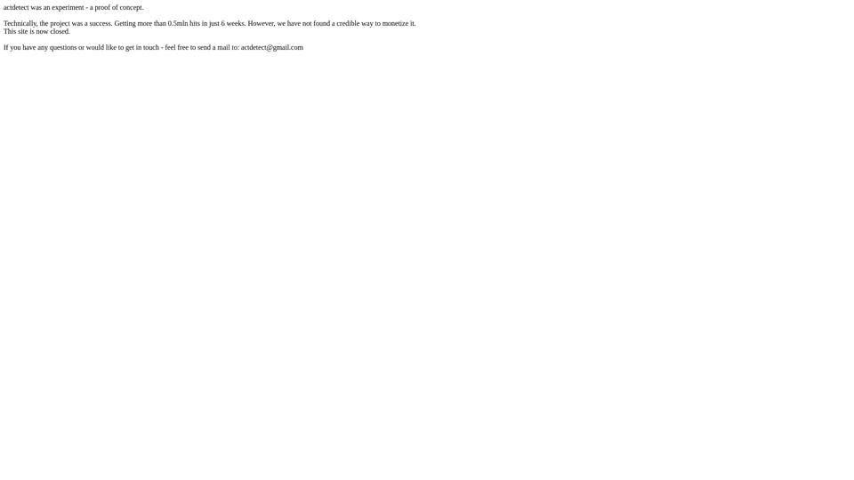 actdetect AI