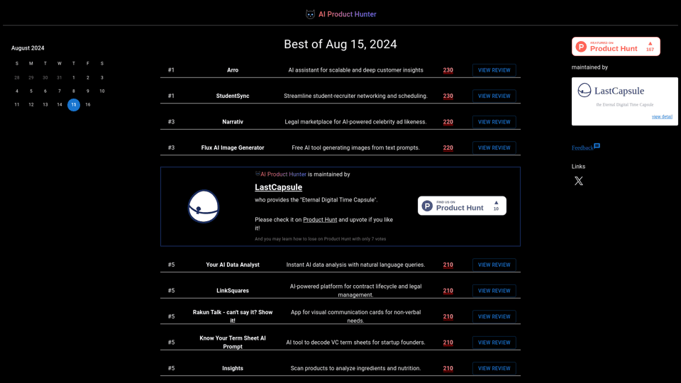 AI Product Hunter