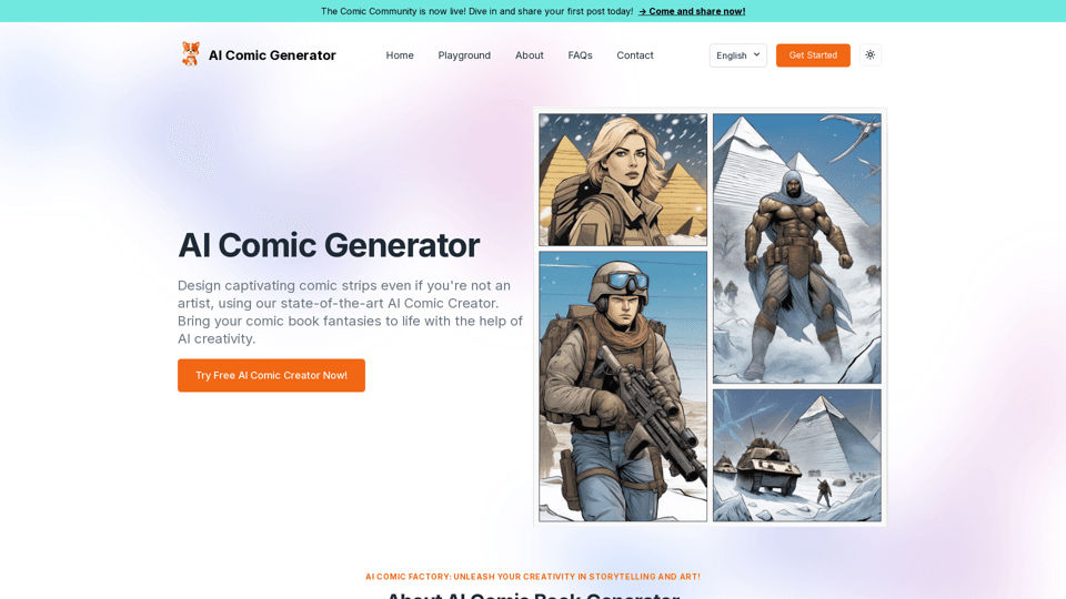 AI Comic Generator