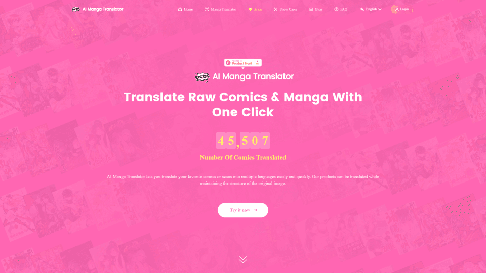 AI Manga Translator