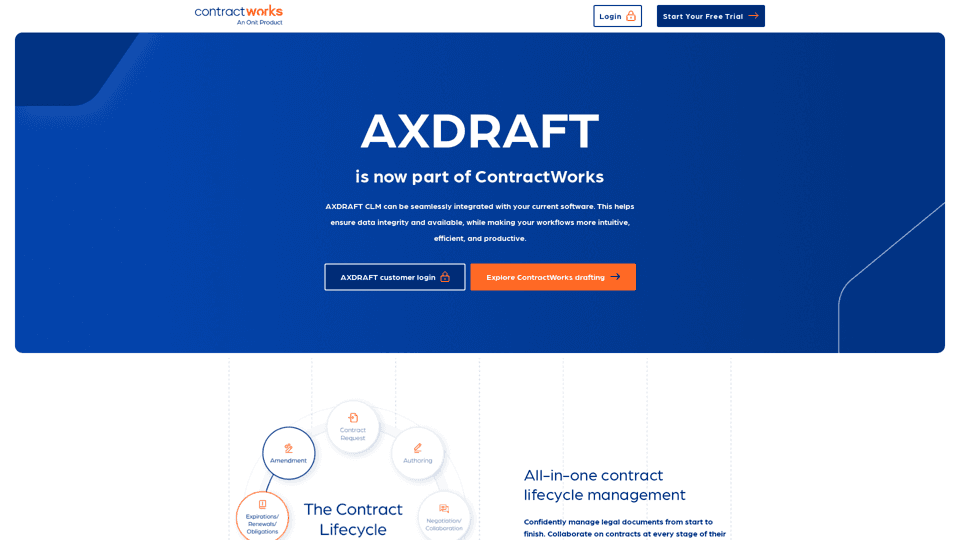 AXDRAFT Contract Management System