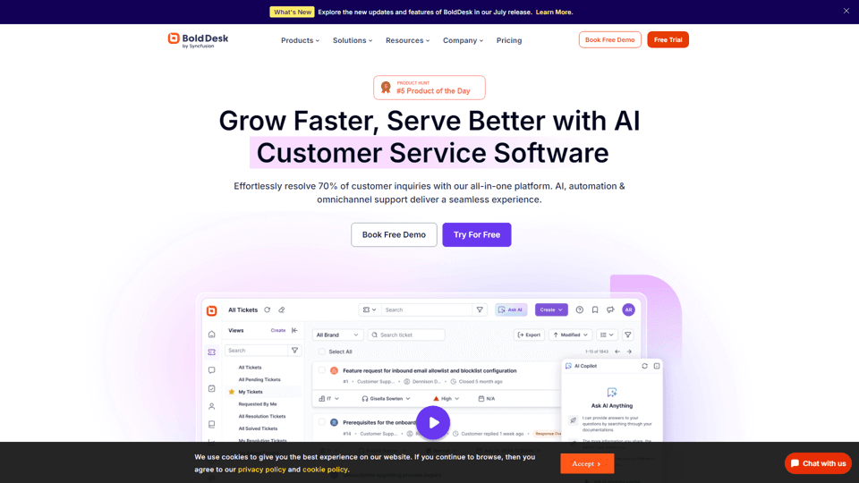 BoldDesk by Syncfusion