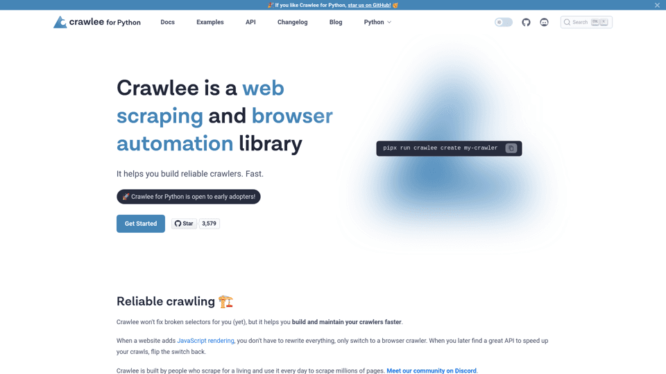 Crawlee for Python