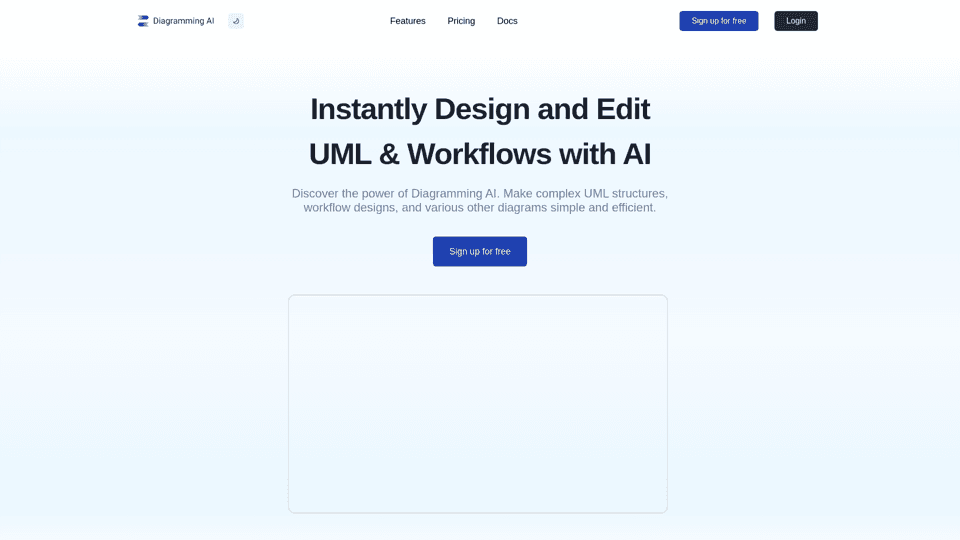 Diagramming AI