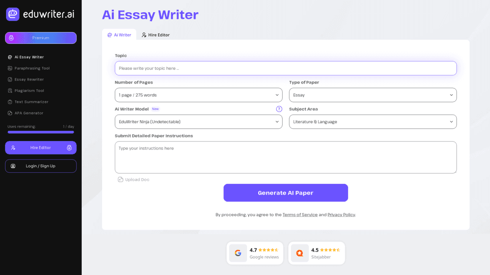 EduWriter.ai