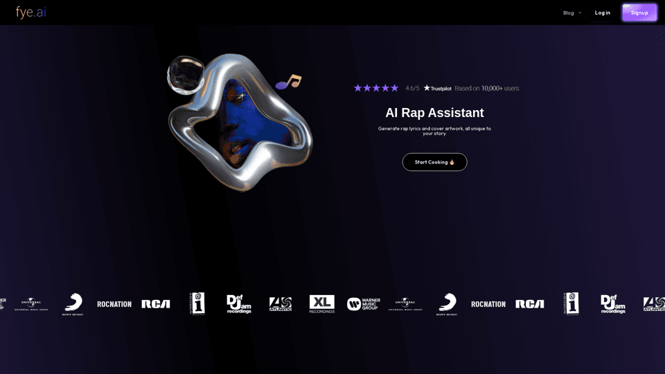 Fye.ai - Ai Rap Assistant