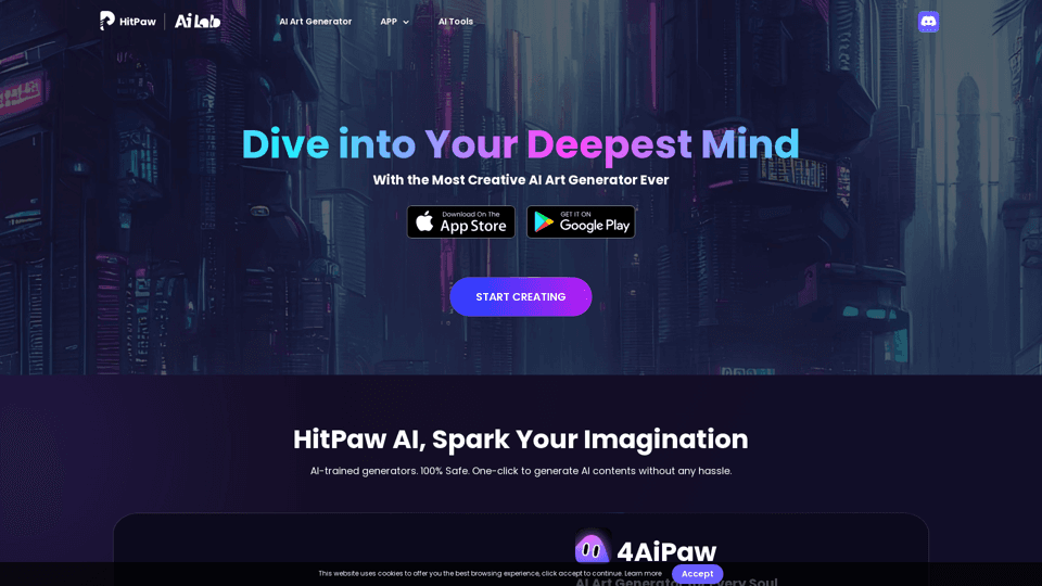 HitPaw AI Art Generator