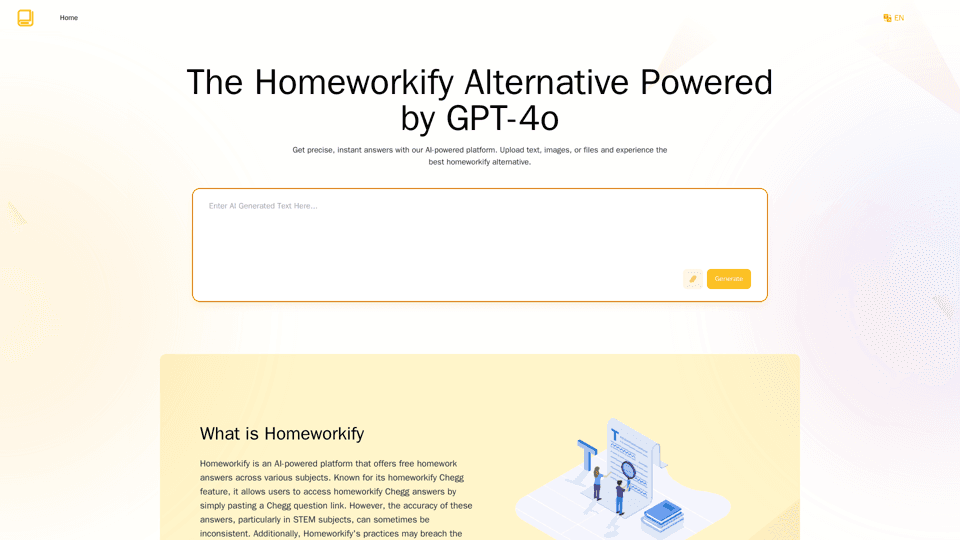 Homeworkify.im : Master Homework with GPT-4o