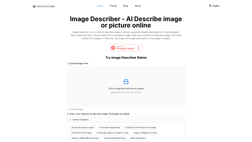 Image Describer