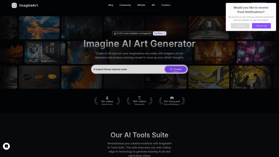 Imagine AI Art Generator