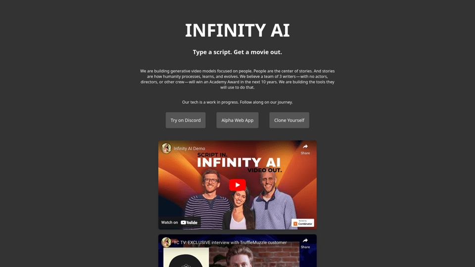 Infinity AI