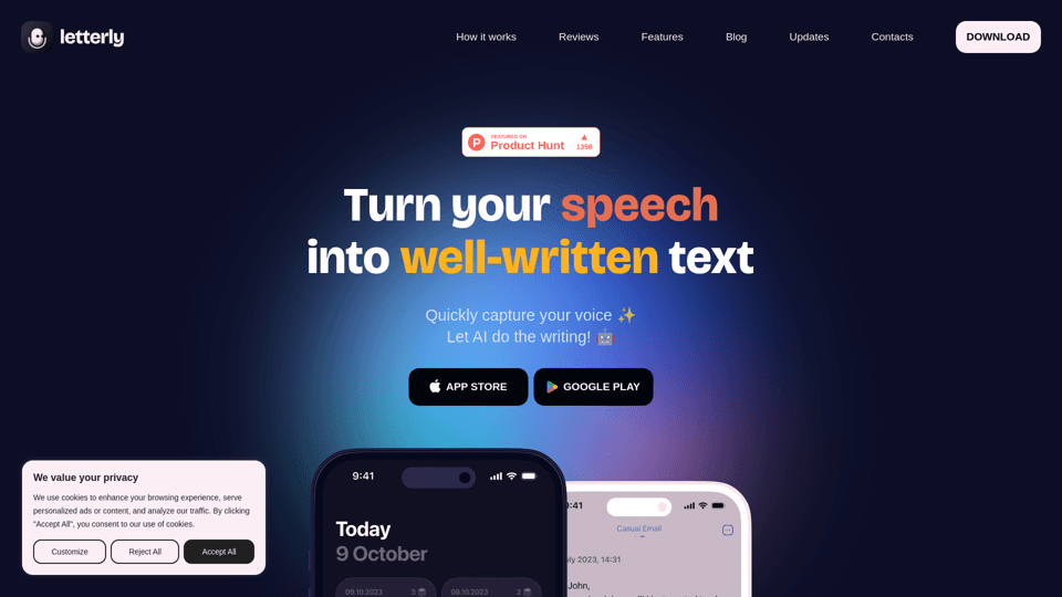 Letterly App