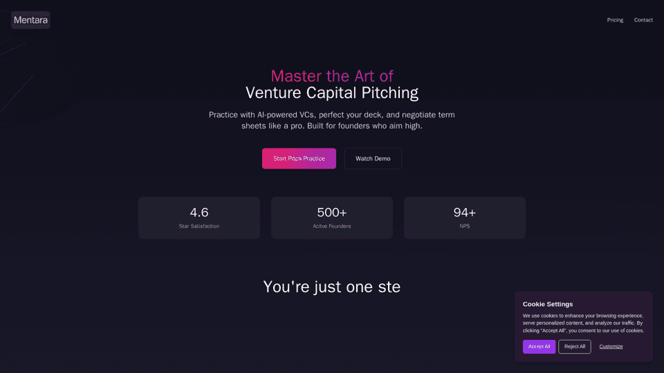 Pitch Perfect - VC Pitch