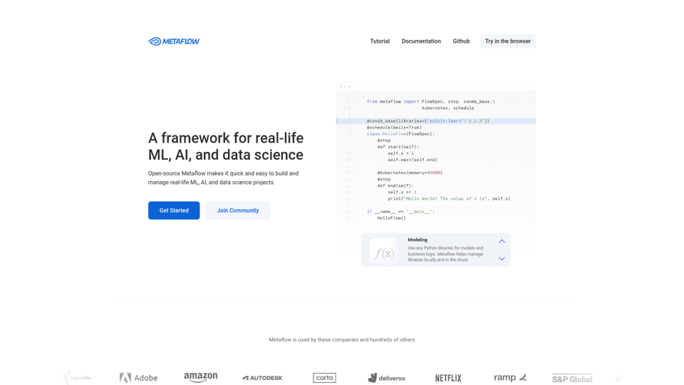 Metaflow