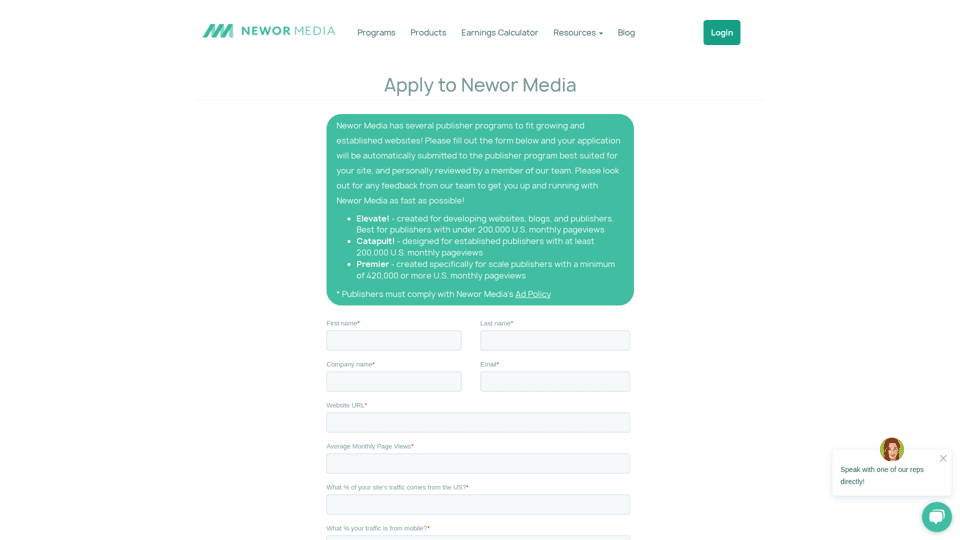 Newor Media - Professional Ad Management