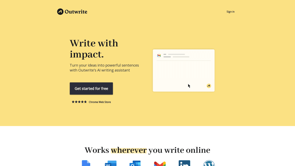 Outwrite