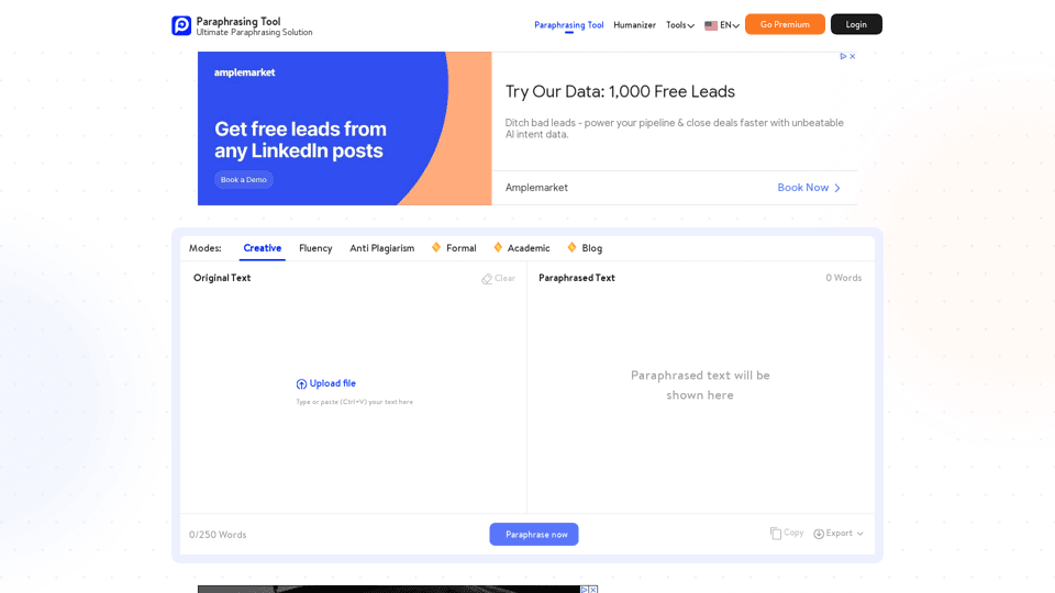 Paraphrasing-tool.ai