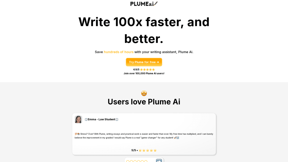 Plume AI