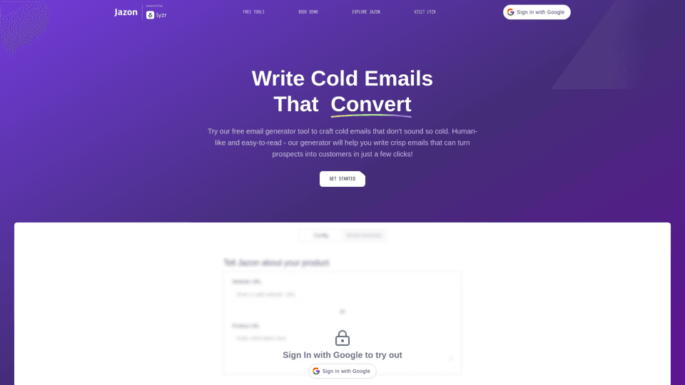Cold Email generator