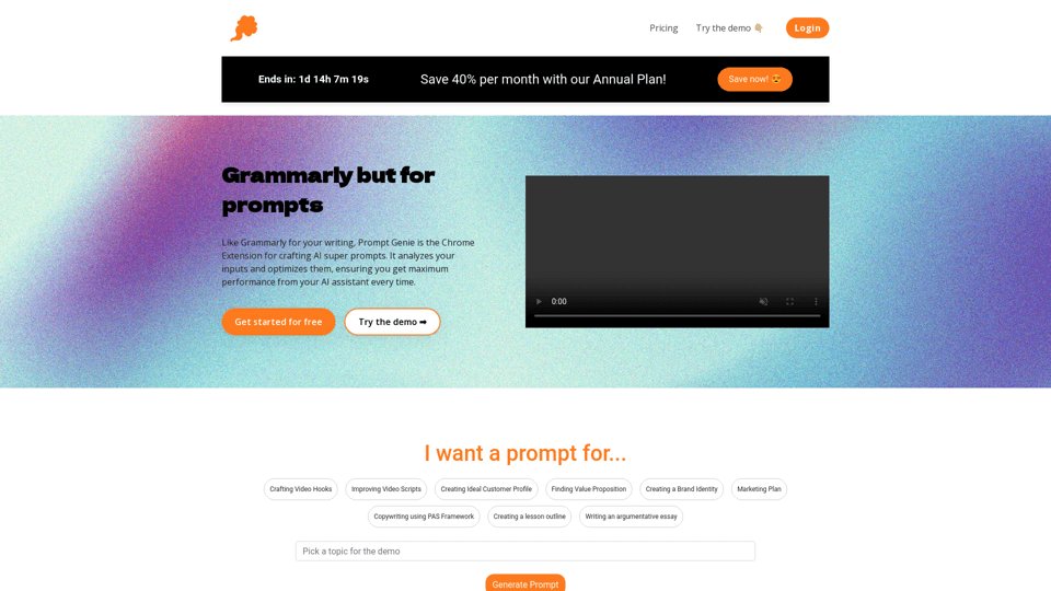 Prompt Genie
