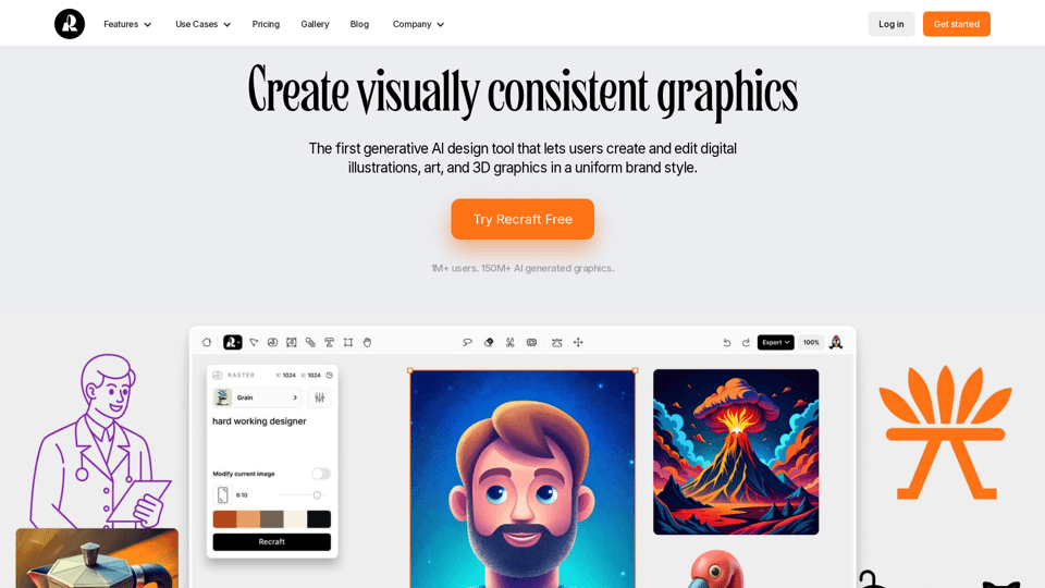 Recraft AI Artboard