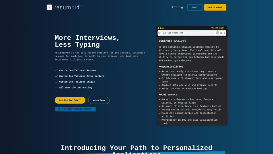 ResumaidPro