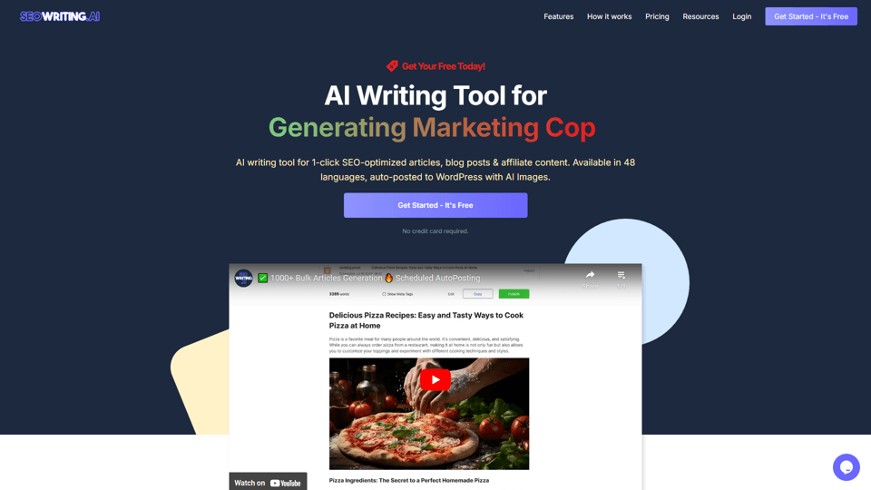 AI Bulk Content Generation