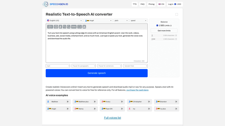 SpeechGen.io