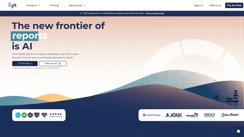 Syft Analytics