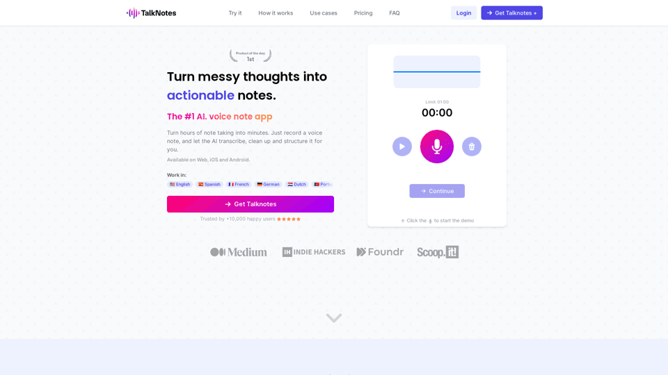 TalkNotes