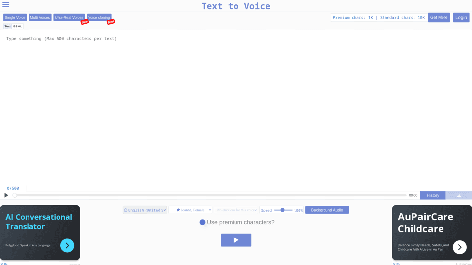Online Text to Speech with Emotions