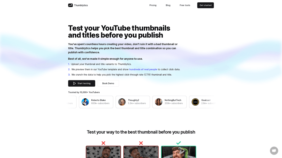 Thumblytics