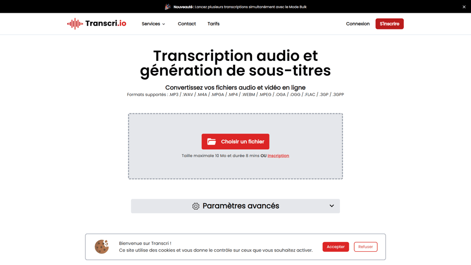 Transcri.io