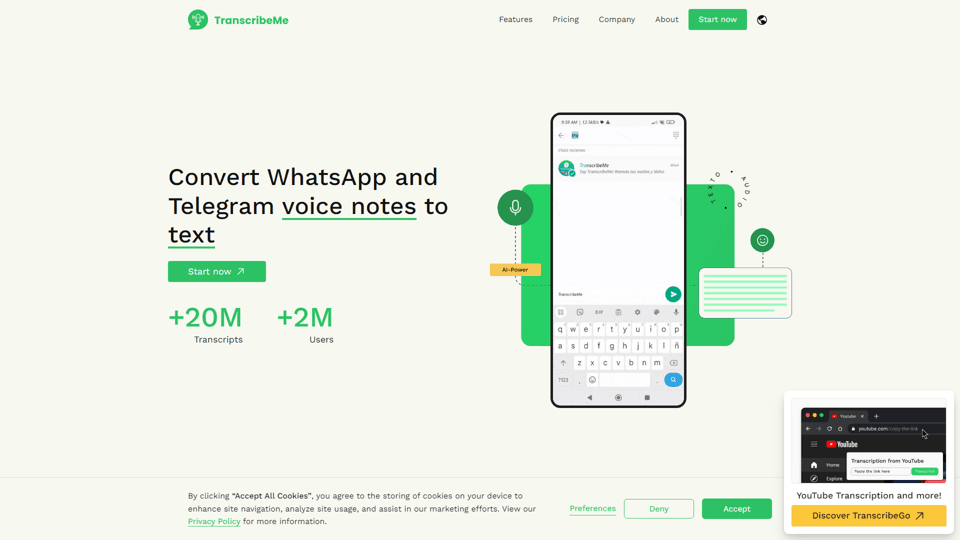 TranscribeMe