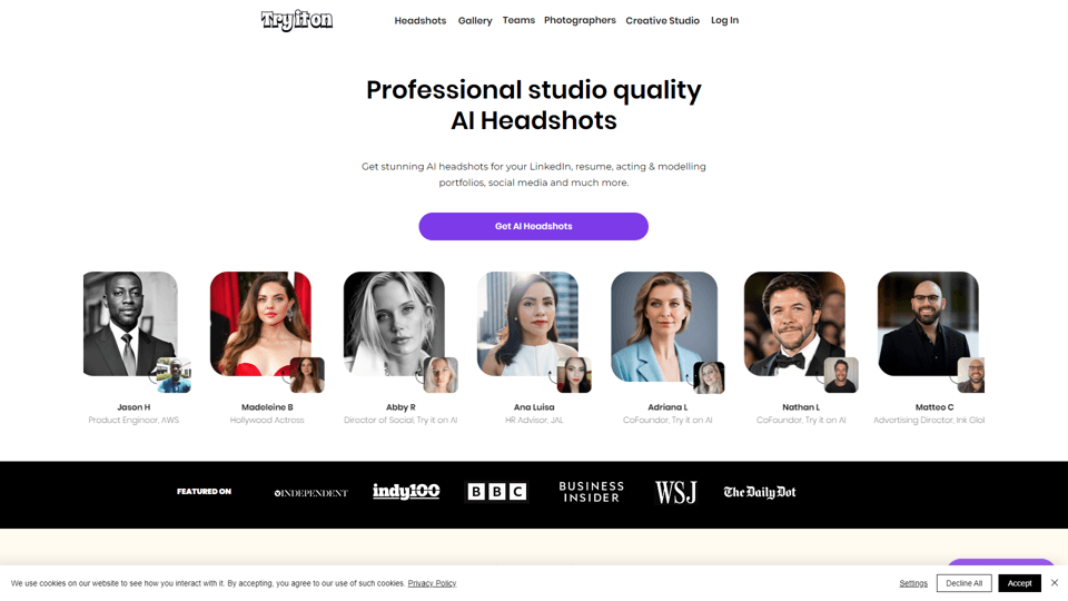 Try it on AI