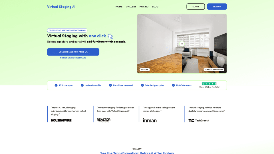 Instant Virtual Staging
