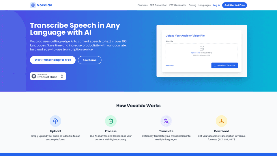 Vocaldo AI