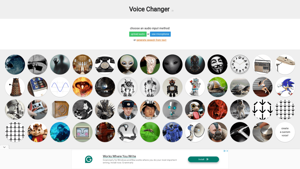 Voice Changer
