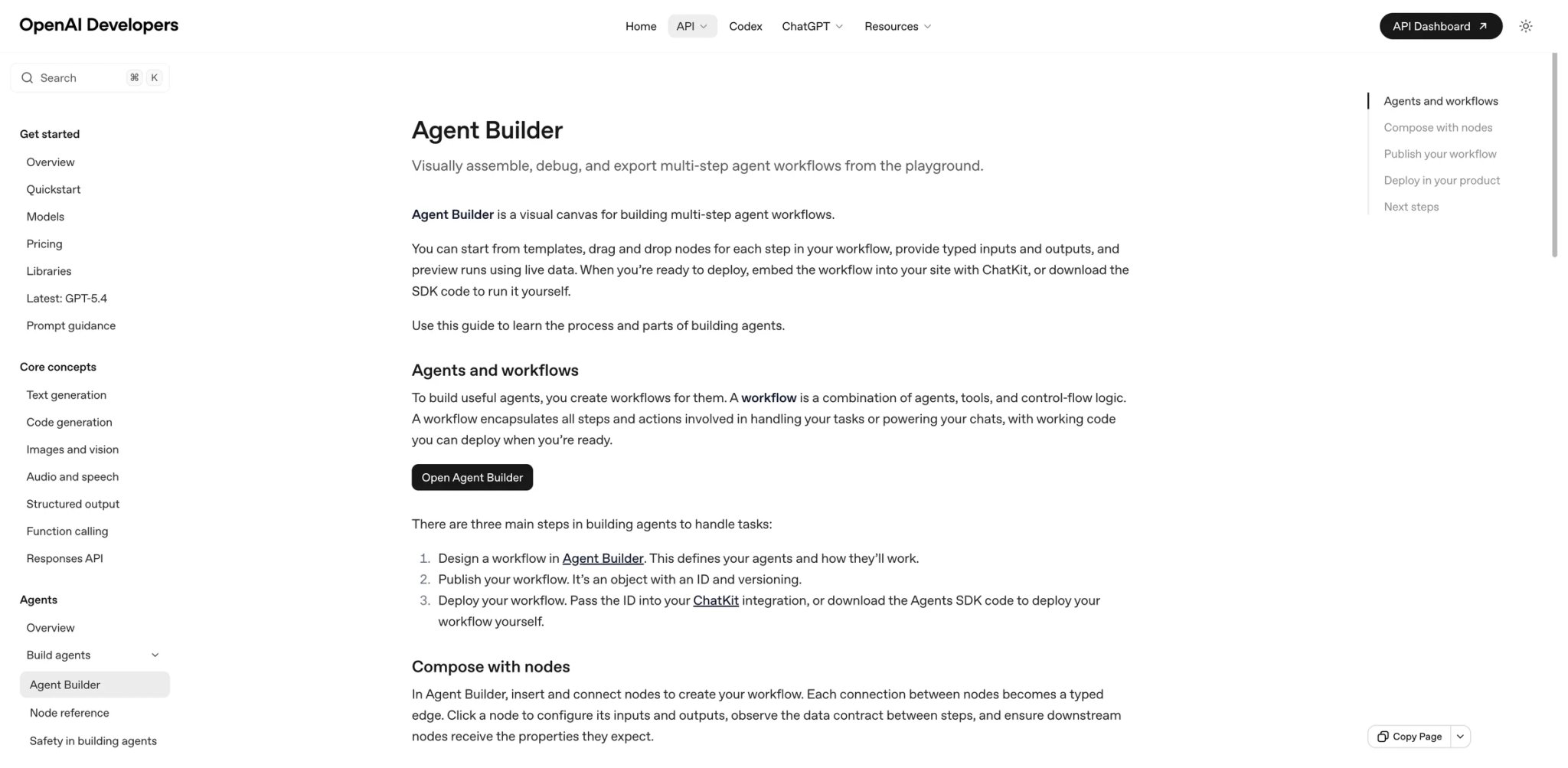 OpenAI Agents SDK interface showing agent primitives and tool orchestration