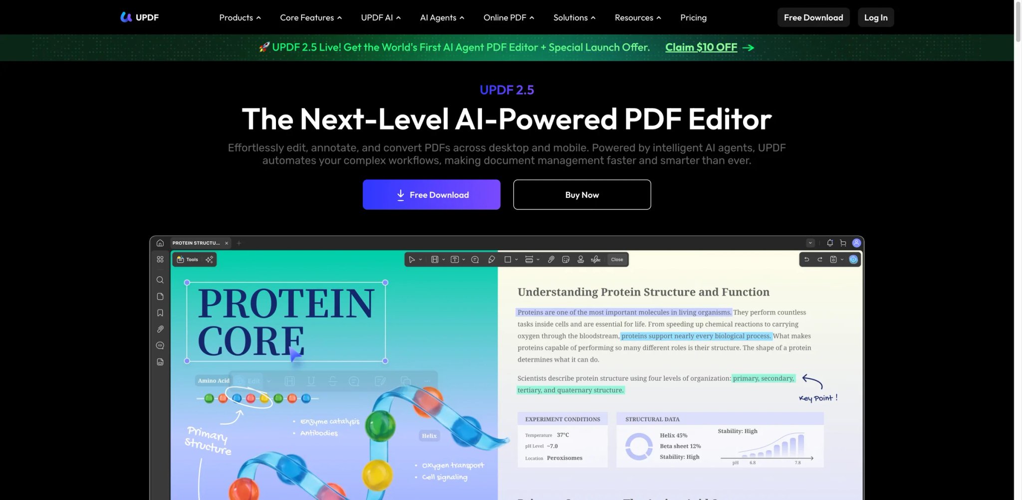 UPDF AI interface showing cross-device PDF summarization
