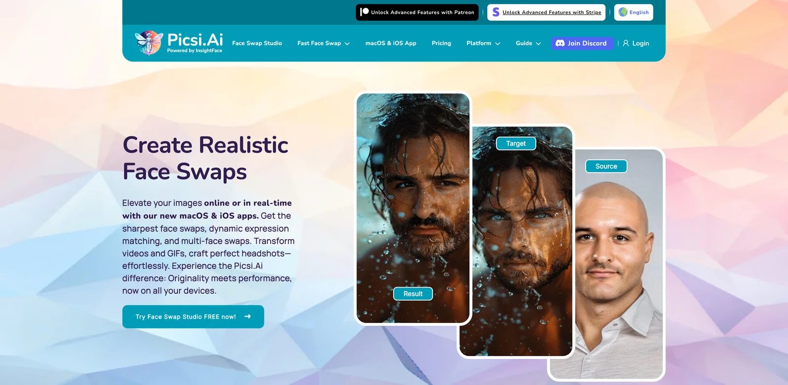 Picsi.Ai interface showing AI editing toolkit