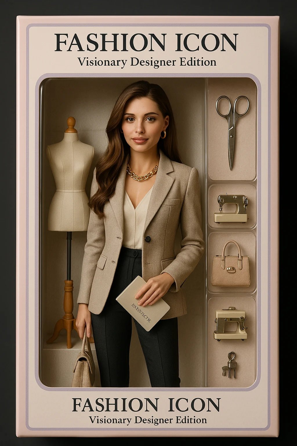 Haute Couture Fashion Designer Collectible Doll