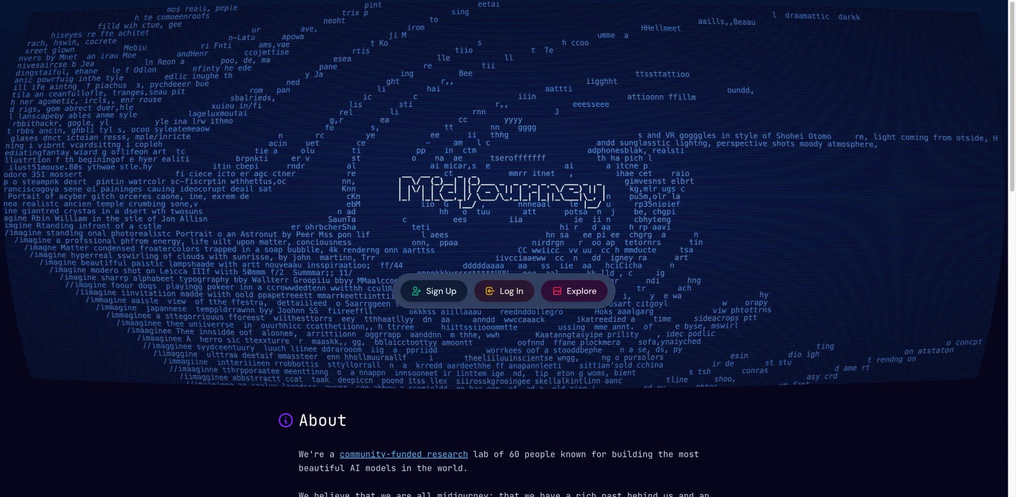Midjourney interface showing premium image generation