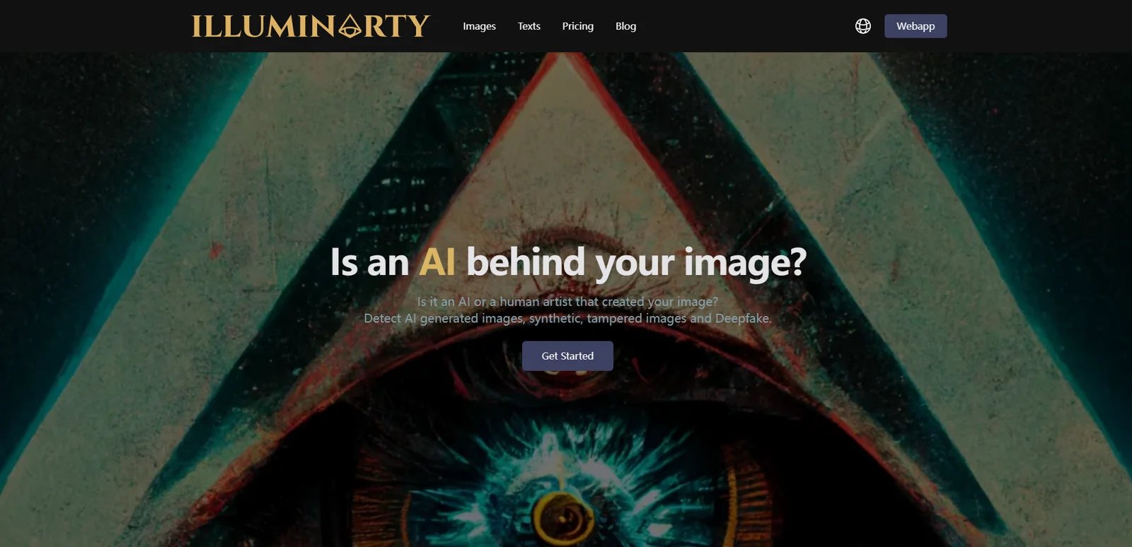 Illuminarty interface