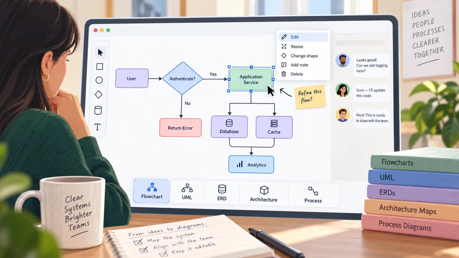 10 Best AI Diagram Generators 2026 - Flowcharts & UML