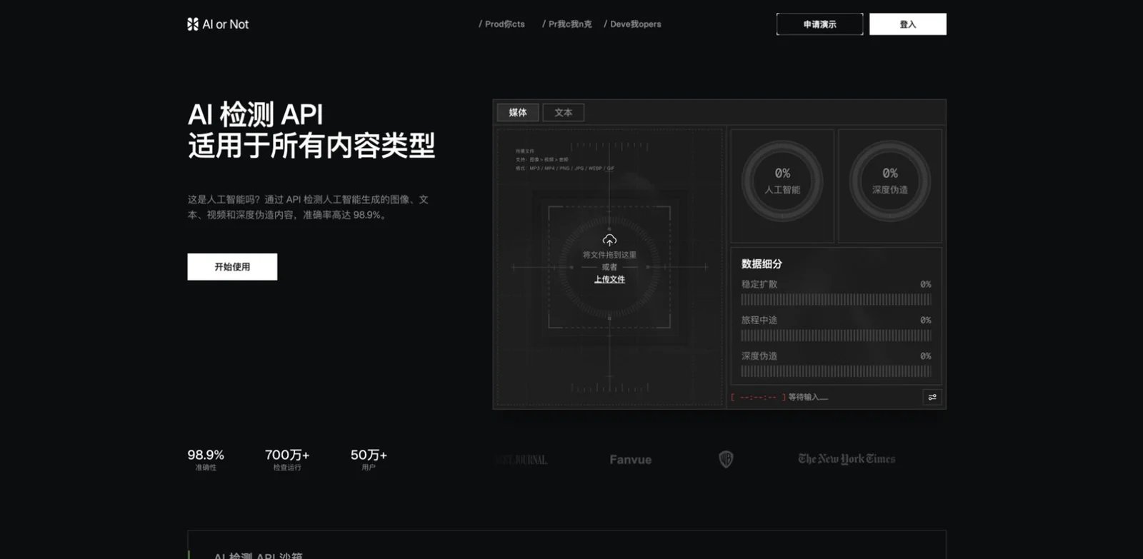 AI or Not interface showing image authenticity detection results
