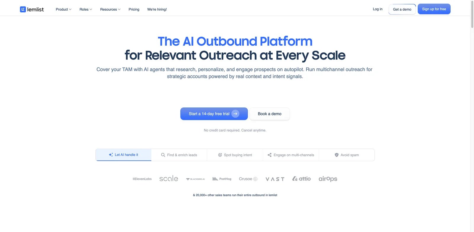 lemlist interface showing personalized cold email campaigns and deliverability tools