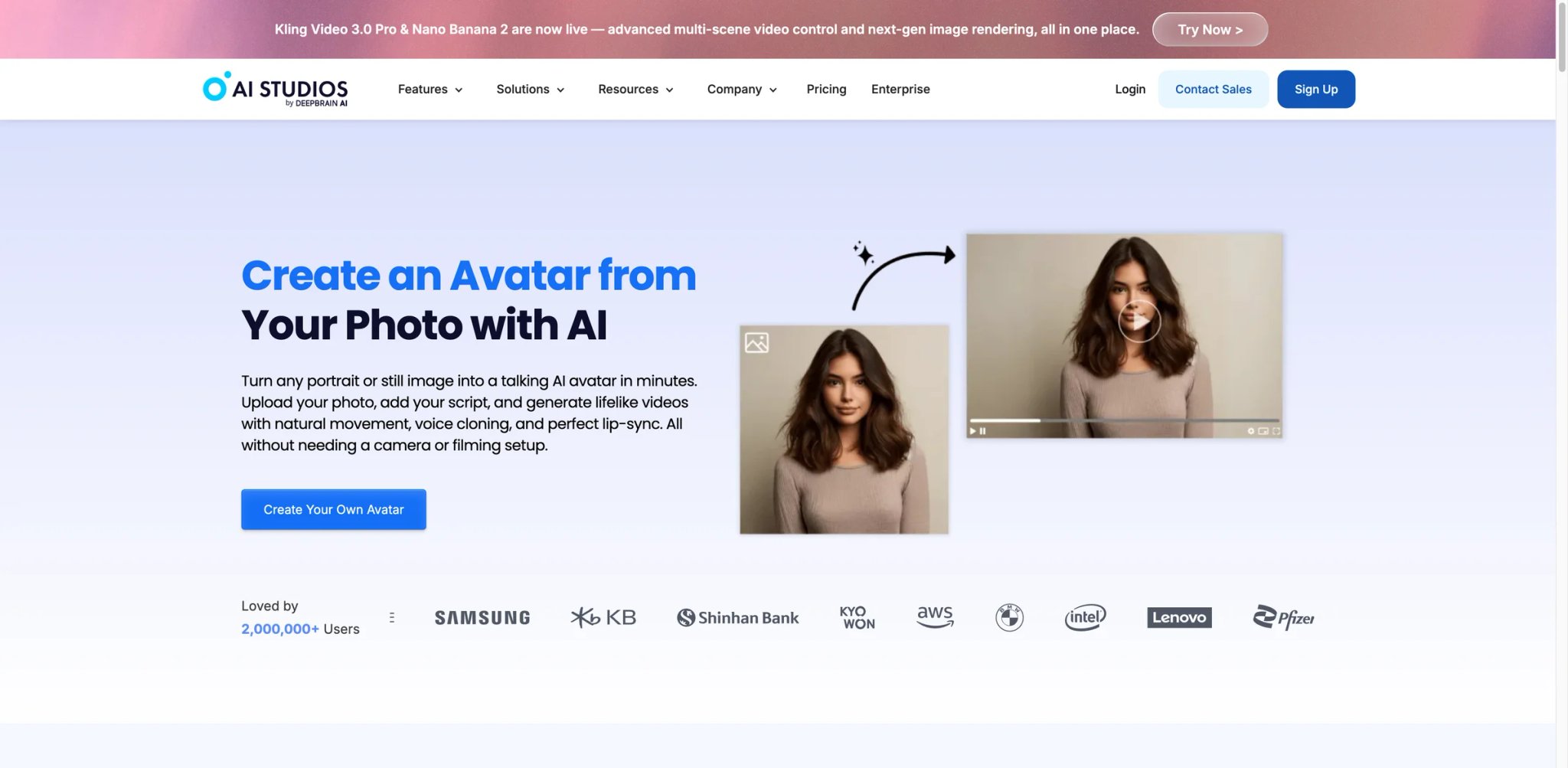 AI Studios interface showing dream avatar editor