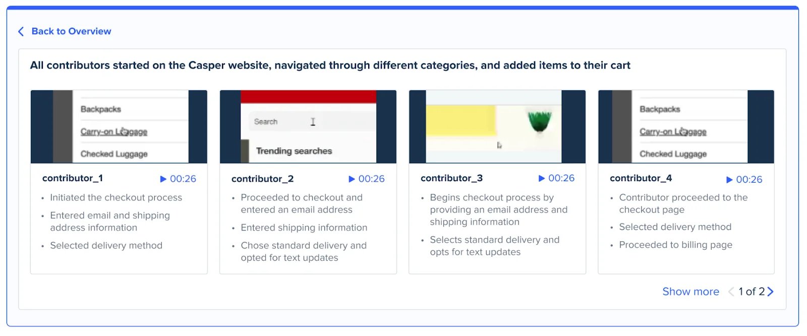 UserTesting's documented View source workflow for inspecting an AI-generated insight