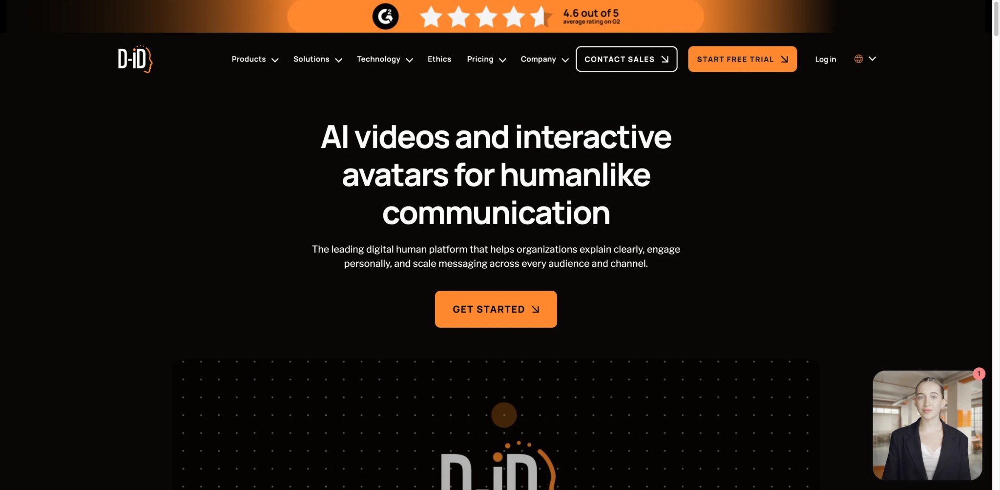 D-ID Studio interface showing portrait video generation with API endpoint configuration and Talks API documentation